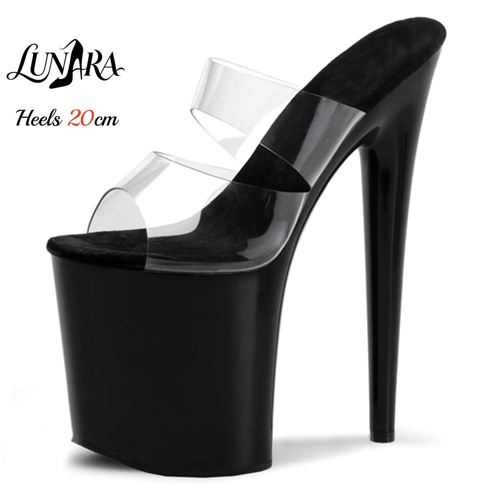 Jelly Sandal Women - 20 cm doorzichtige PVC sandalen met