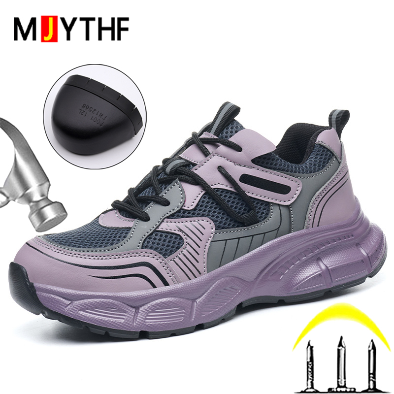 Women'S Shoes Hey Dude - Veiligheidsschoenen Dames Werksneakers Schoenen met stalen