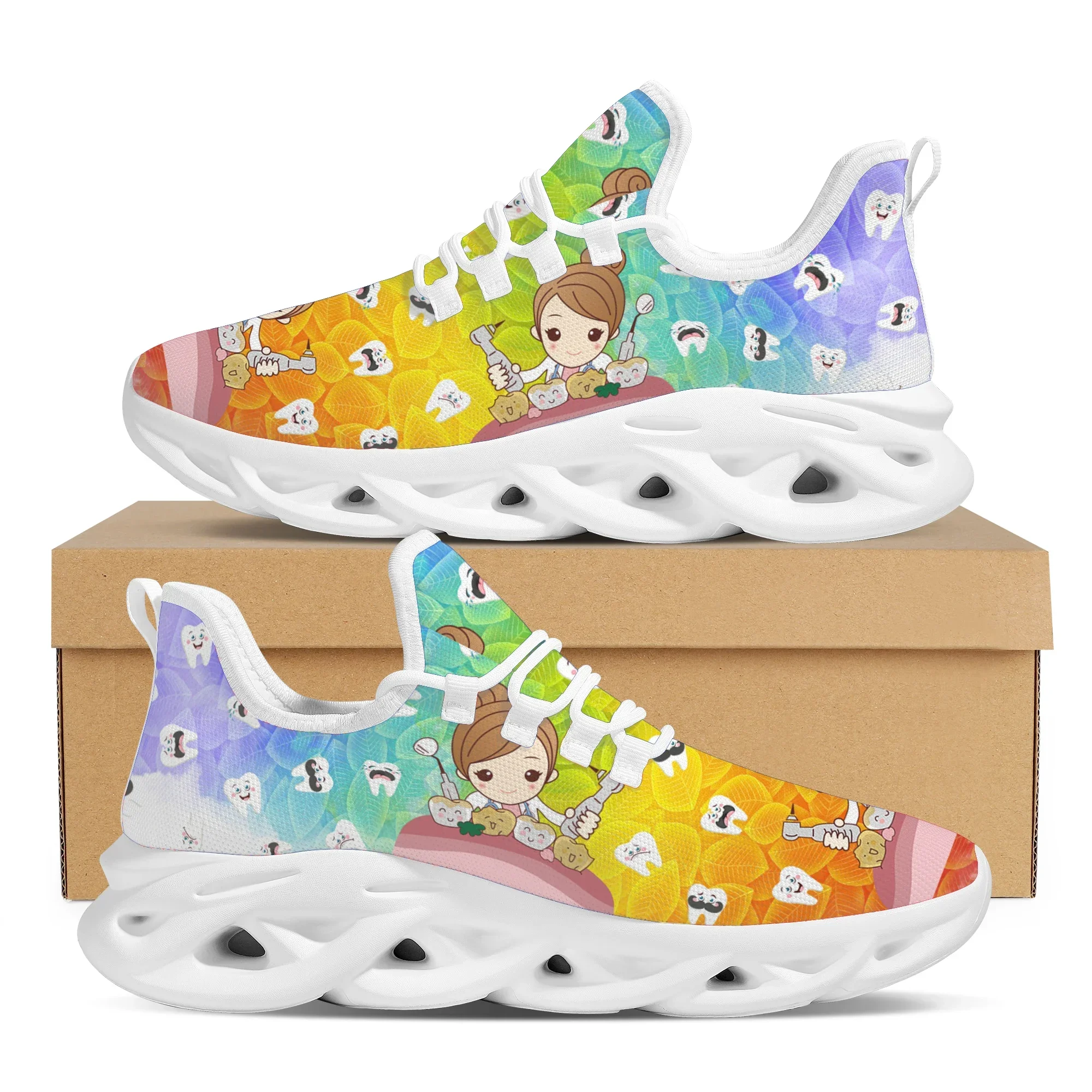 Women'S Shoes Nursing - Comfortabele lichte verpleegschoenen voor dames Cartoon