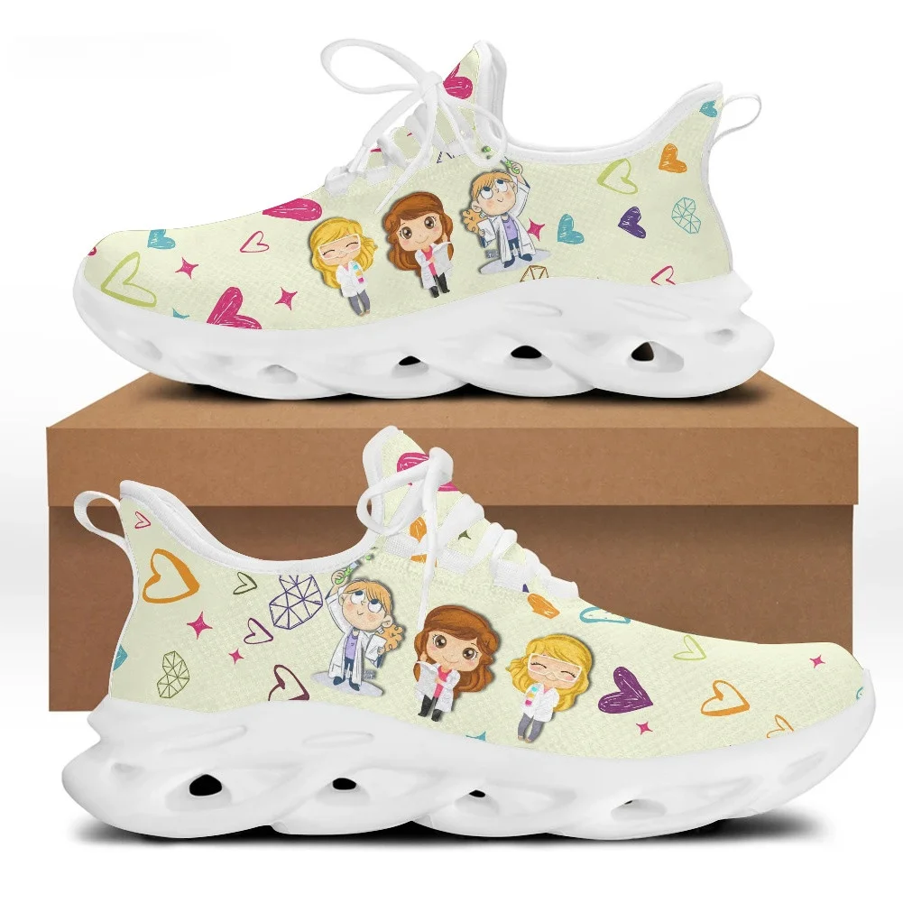 Women'S Shoes Nursing - Leuke Cartoon Arts Verpleegkundige Schoenen voor