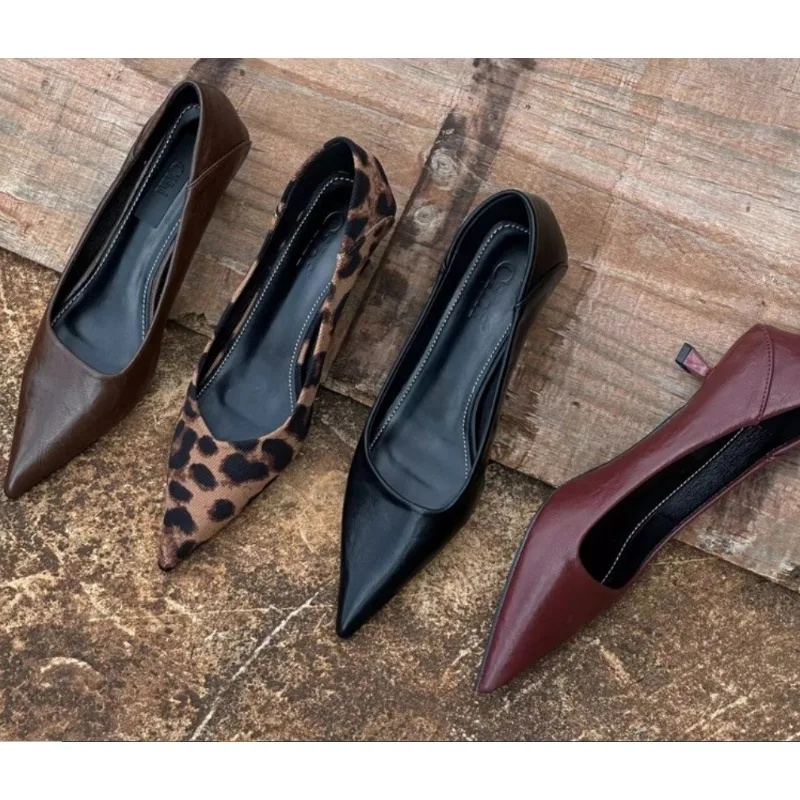 Women Shoes Heels - 2024 Vrouwen Sexy Hoge Hakken Bordeaux