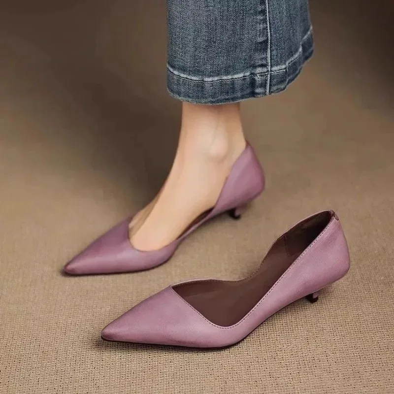 Women Shoes Heels - Dames puntschoen stiletto hakken mode veelzijdige