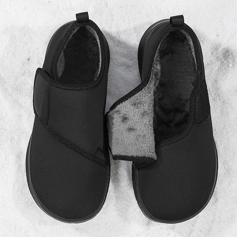 Women'S Shoes For Bunions - Winter Open Senioren Schoenen Met Pluche