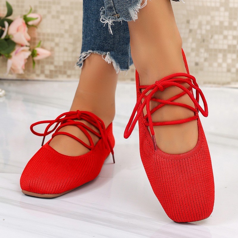 Women Shoes Heels - Franse platte Mary Jane schoenen 2026