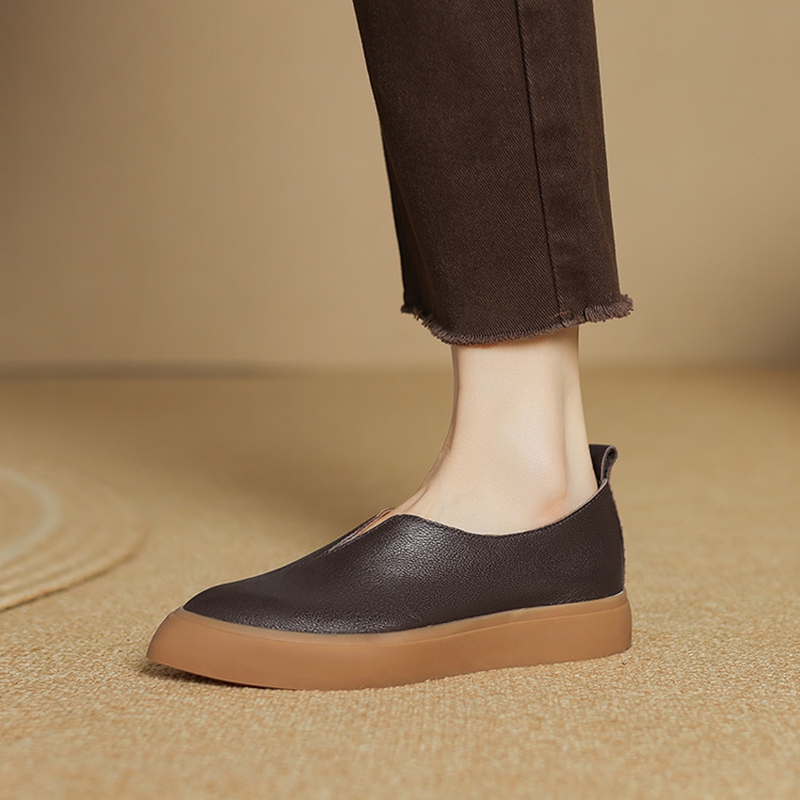 Women Shoes Heels - NIEUWE Lente/Herfst Vrouwen Loafers Puntschoen Dikke