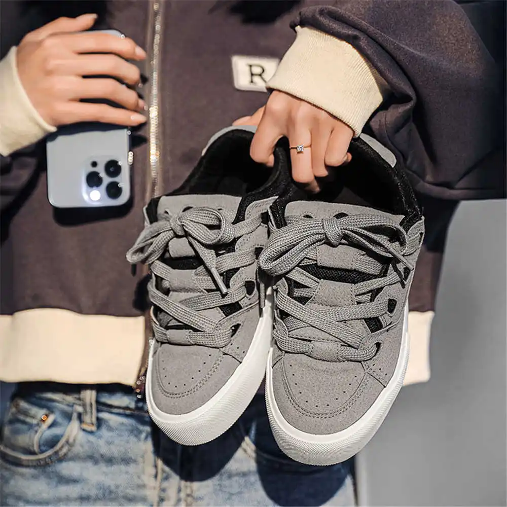 Women Shoes Made In Italy - Met vetersluiting Hiphop Schoolschoenen voor dames