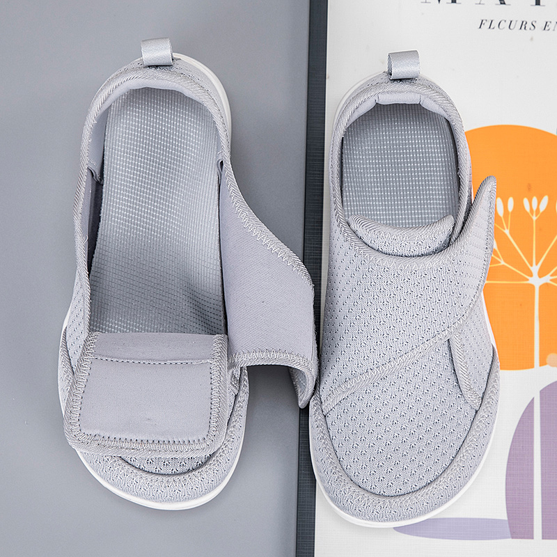 Women'S Shoes For Bunions - Open Schoenen voor Ouderen Verstelbare Diabetische