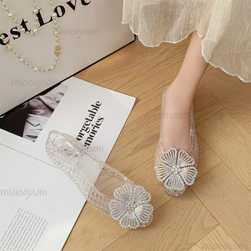 Nieuwe Crystal Jelly Schoenen  - Jelly Sandal Women recensie en prijs