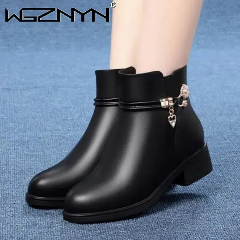 Mode Zacht Leer Moeder Katoene - Women'S Shoes Chelsea recensie en prijs