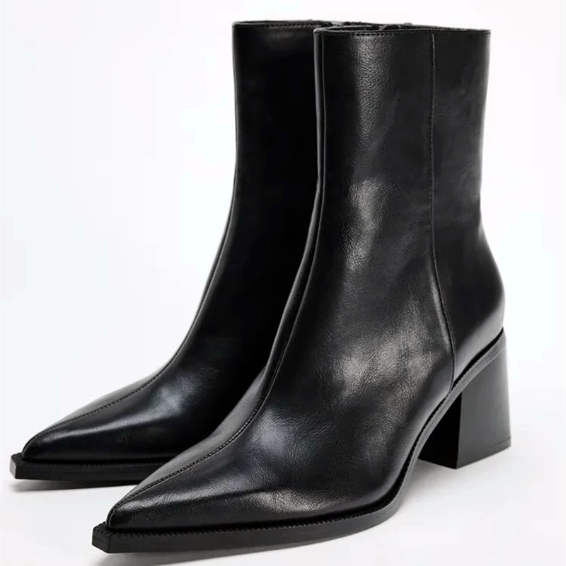 Chelsea-laarzen van zacht leer - Women'S Shoes Chelsea recensie en prijs