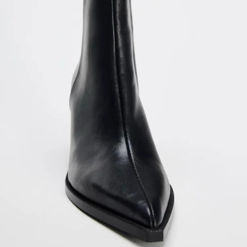 Chelsea-laarzen van zacht leer - Women'S Shoes Chelsea recensie en prijs