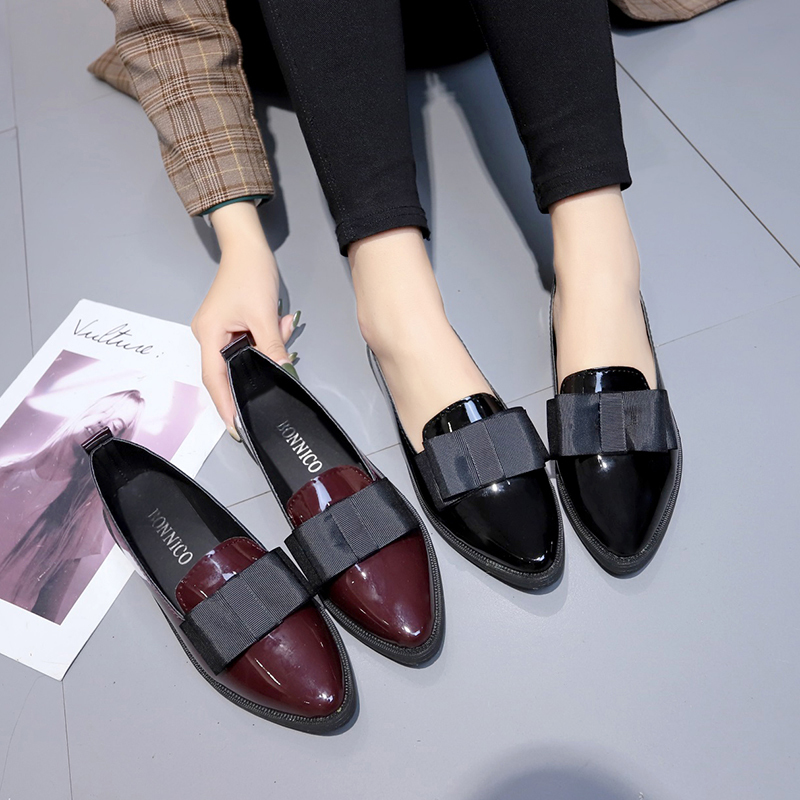 Zwart/wijnrood lakleer instapp - Women Shoes Heels recensie en prijs