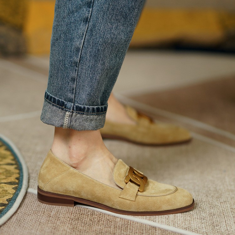 Suede Leer Vrouwen Instappers  - Women Shoes Heels recensie en prijs