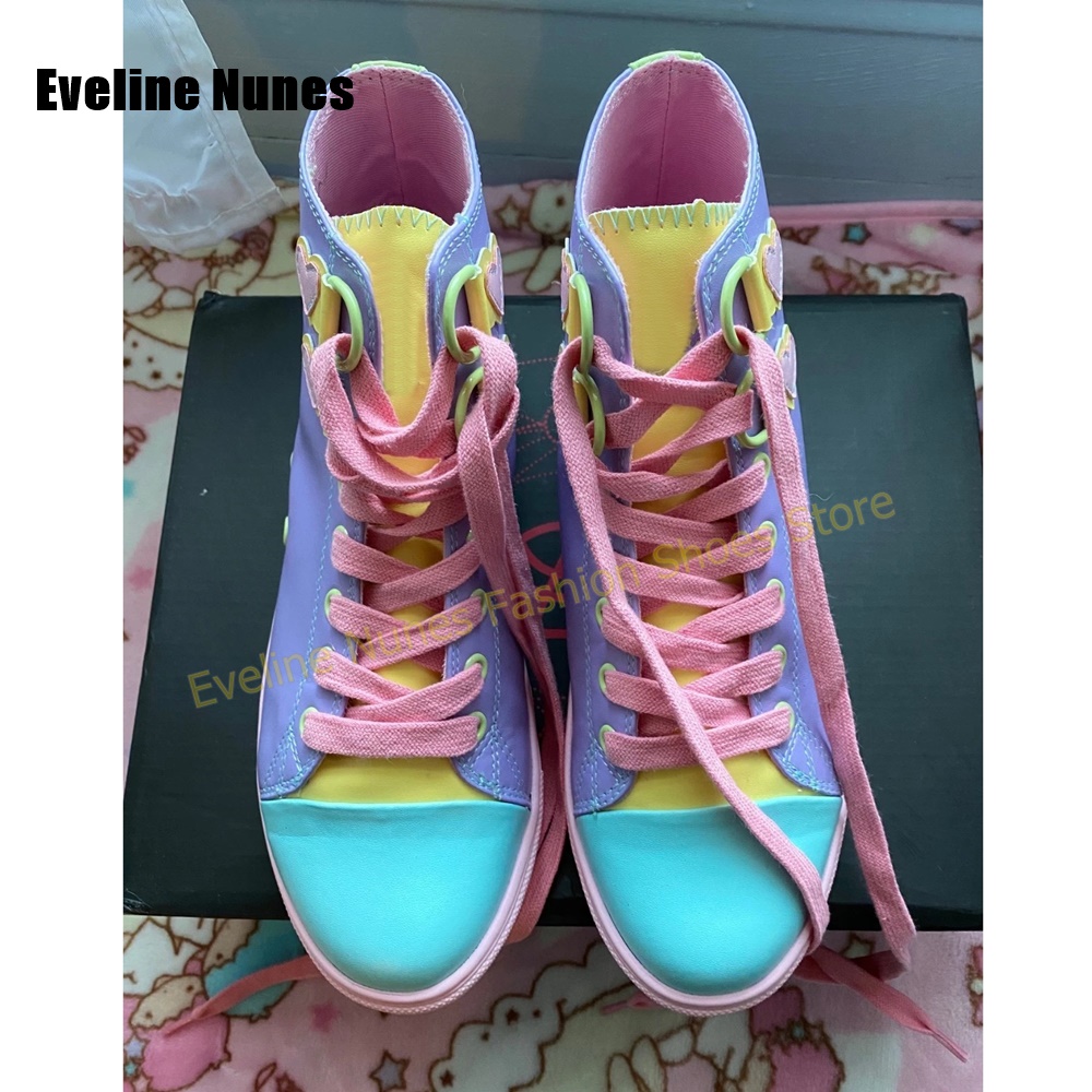 Y2K Meisjes Sweet High Top Sne - Women'S Shoes Casual Sneakers recensie en prijs