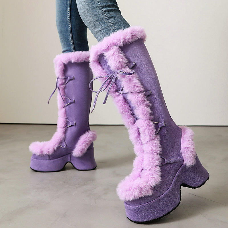 Lolita-stijl harige platformla - Women'S Shoes Chelsea recensie en prijs