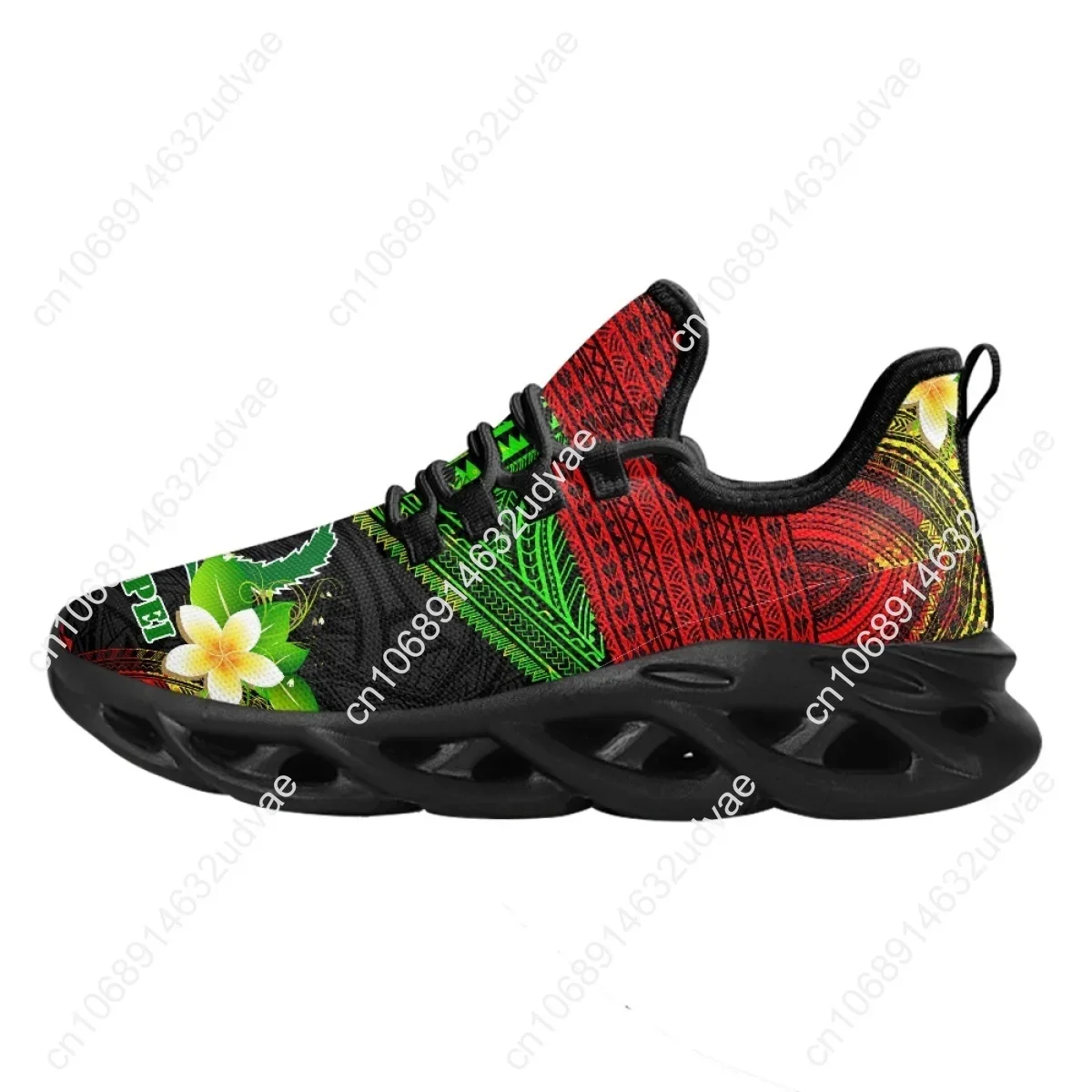 Polynesische Pohnpei Plumeria  - Women'S Shoes Casual Sneakers recensie en prijs