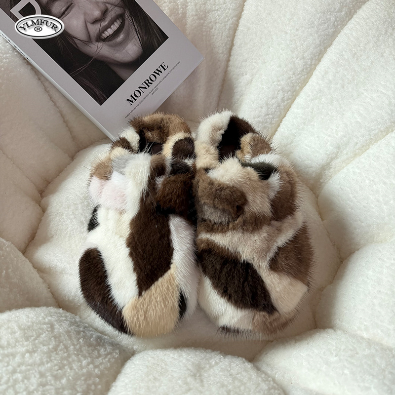 Nieuwe Luxe Mink Fur Slippers  - Women Shoes Winter recensie en prijs
