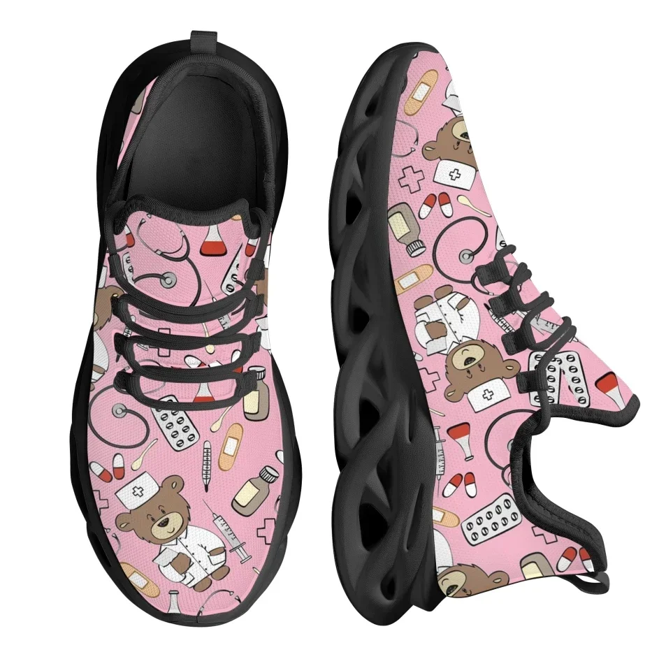 Roze Cartoon Arts Verpleegster - Women'S Shoes Nursing recensie en prijs