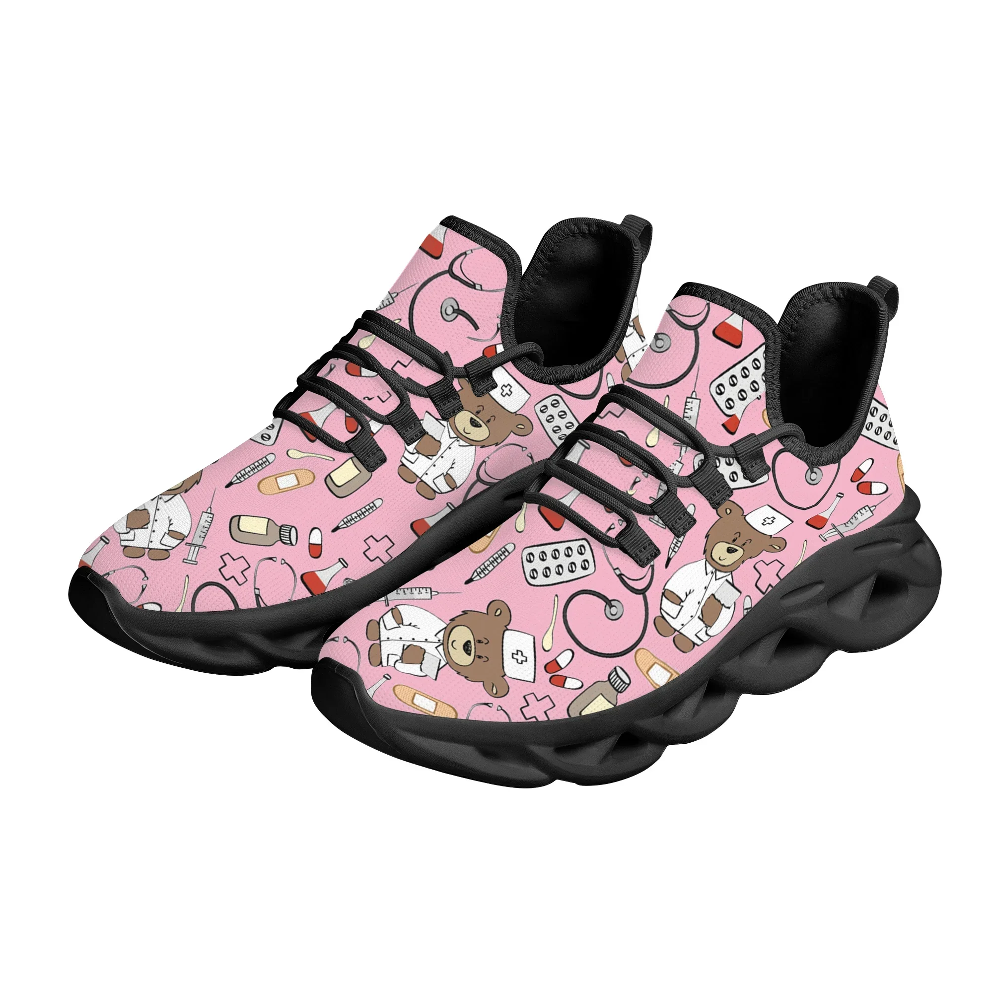 Roze Cartoon Arts Verpleegster - Women'S Shoes Nursing recensie en prijs