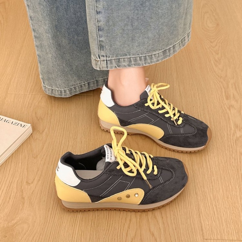 Retro kleurbloksneakers Dames  - Women'S Shoes Casual Sneakers recensie en prijs