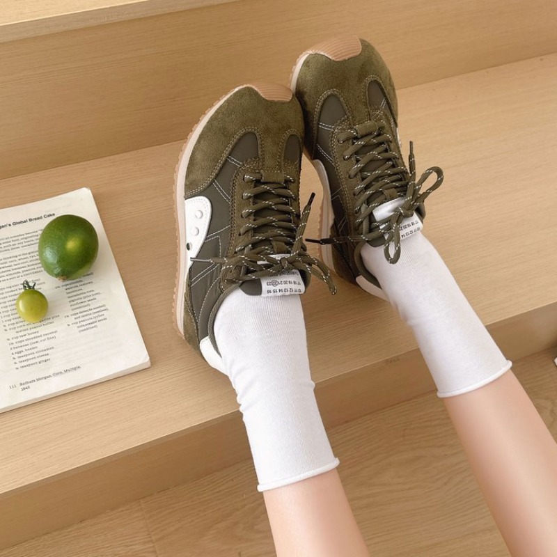 Retro kleurbloksneakers Dames  - Women'S Shoes Casual Sneakers recensie en prijs