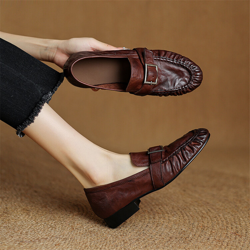 Nieuwe Herfst Echt Leer Vrouwe - Women Shoes Heels recensie en prijs