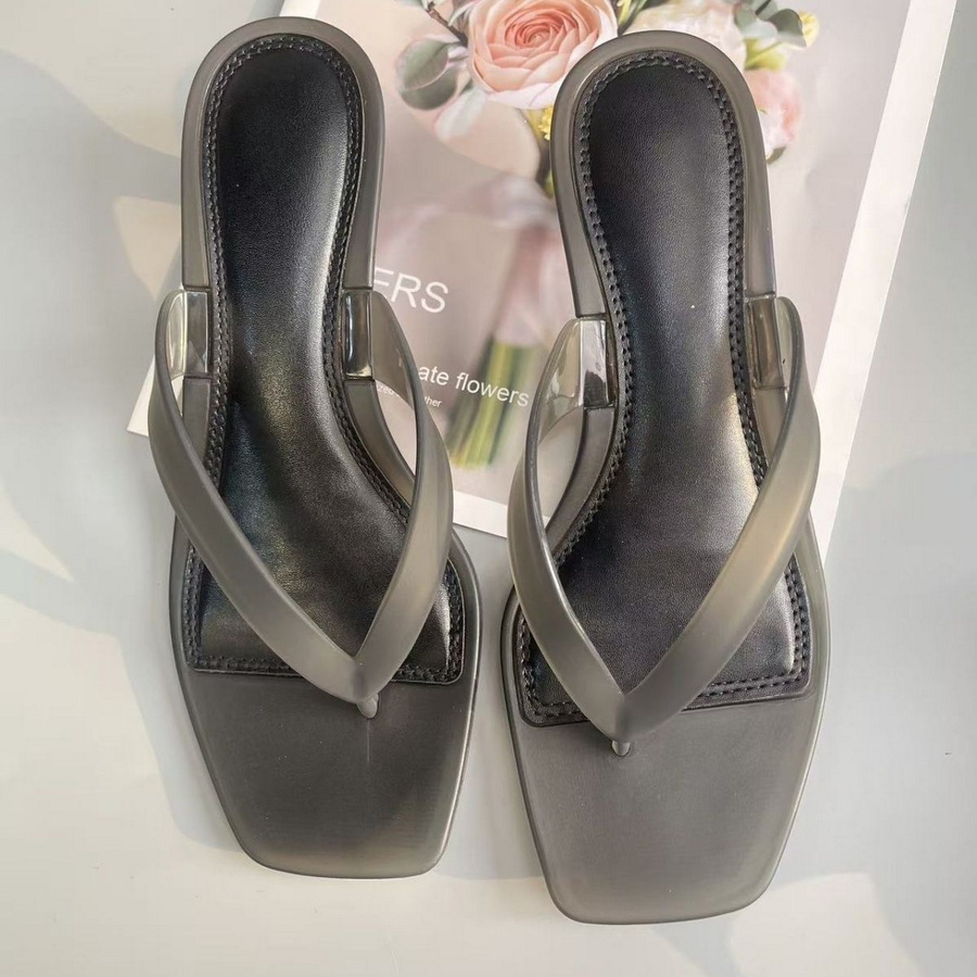 Koreaanse gedempte toon olijfg - Jelly Sandal Women recensie en prijs