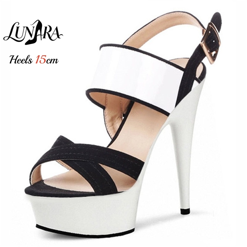 15 cm/6 inch transparante plat - Jelly Sandal Women recensie en prijs