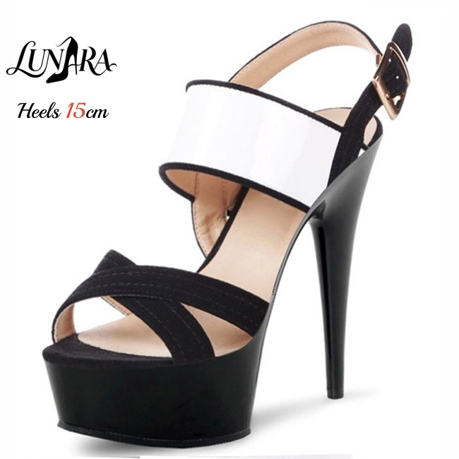 15 cm/6 inch transparante plat - Jelly Sandal Women recensie en prijs