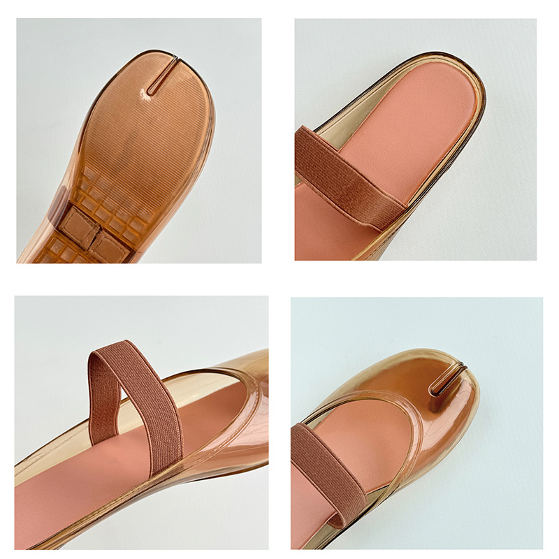 Nieuwe Split Toe Jelly Slide S - Jelly Sandal Women recensie en prijs