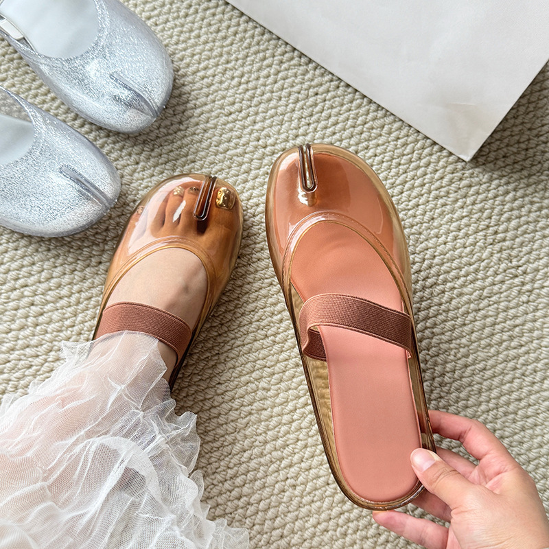 Nieuwe Split Toe Jelly Slide S - Jelly Sandal Women recensie en prijs