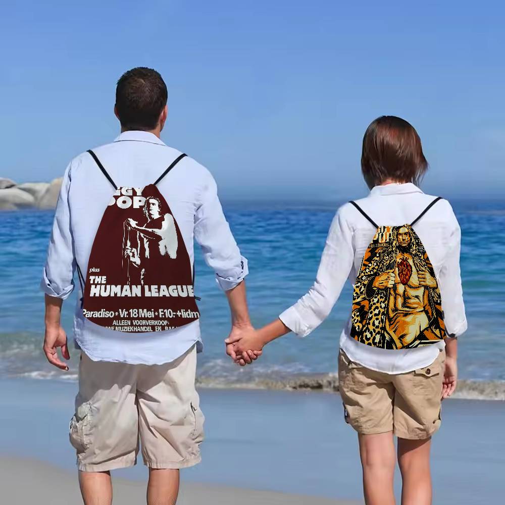 Iggy Pop Band Tas met trekkoor - Women'S Shoes Back To School recensie en prijs