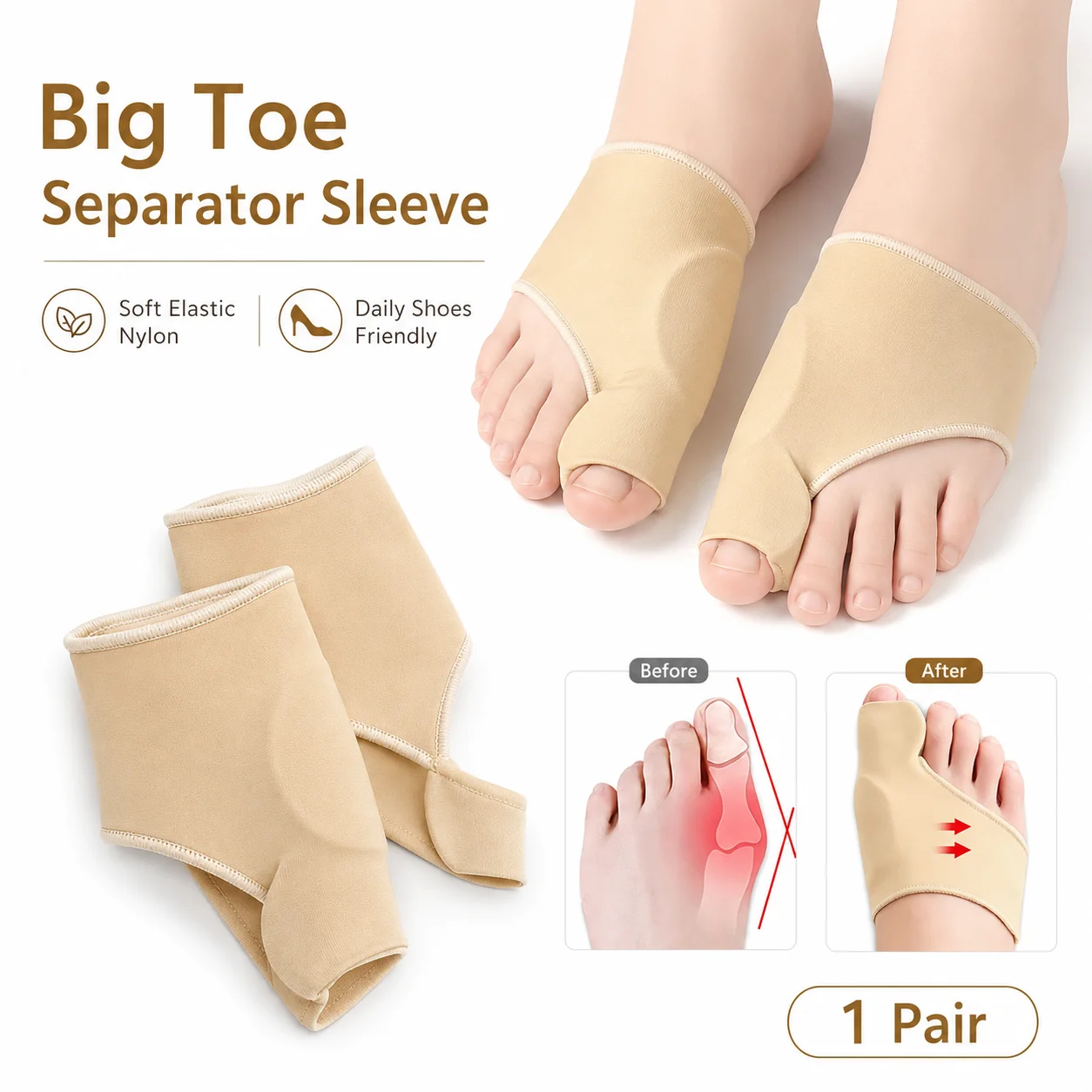 Grote teen scheidingshoes, bun - Women'S Shoes For Bunions recensie en prijs